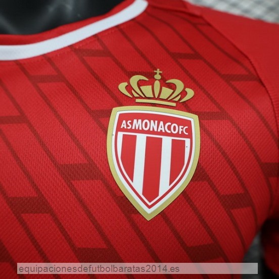 Nuevo Tailandia 1ª Jugadores Camiseta AS Monaco 23/24 Rojo Blanco Baratas